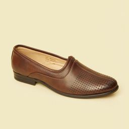 Manyavar Men Woven Design Loafers-image-66