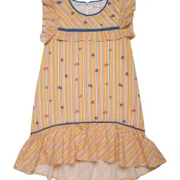 Elle Kids Multicolor Cotton Printed Dress-picture-20