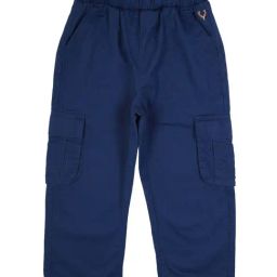 Allen Solly Junior Blue Cotton Regular Fit Trousers-picture-26