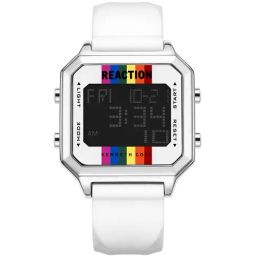 REACTION KENNETH COLE  Unisex Digital Silicon Strap Watch  - KRWGP9007805-image-4