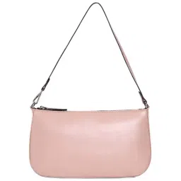 BELWABA Peach Solid Small Shoulder Bag-image-70