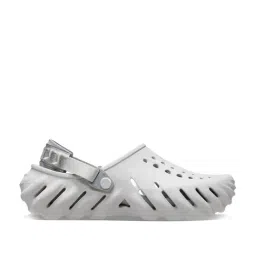 Crocs Men's Echo Slate Grey Back Strap Clogs-image-5