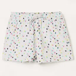 Fame Forever by Lifestyle Kids Grey Cotton Printed Shorts-picture-39