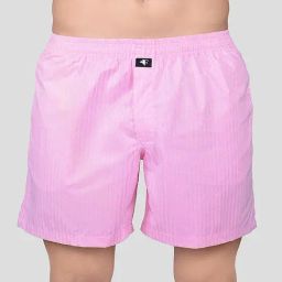 Frenchie Pink Relaxed Fit Printed Boxers-image-24
