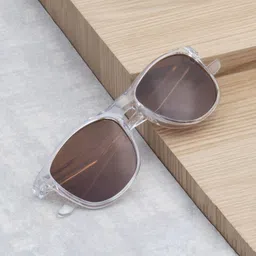 Ted Smith Unisex Wayfarer Sunglasses with Polarised and UV Protected Lens SUN-DARIUS_C4-43
