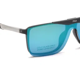 Fila Grey Square Eye Frames for Men image 5