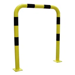RS PRO Black & Yellow Steel Protection Barrier Model No 1745889-image-4