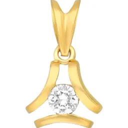Malabar Gold and Diamonds 22k (916) Yellow Gold Pendant for Women-picture-0