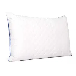 HOSTA HOMES Ultra Soft White Microfibre Quilted Pillow - Set of 1 image 3