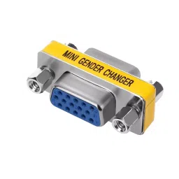 FEDUS VGA Jointer Couple Joiner Extender 15 Pin Both Side Female to Female Gender Changer (Pack of 5 Pcs)-11