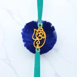 P.C. Chandra Jewellers 14KT Yellow Gold Om Rakhi for Men-image-42