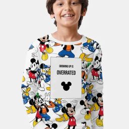 Bonkids Boys White Printed Sweatshirt-picture-47
