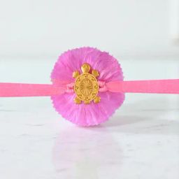 P.C. Chandra Jewellers 14KT Yellow Gold Tortoise Design Rakhi for Men-image-81
