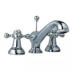 Jaquar Queen's Three Hole Basin Mixer Bathroom Faucet - QQT-CHR-7191-image-38
