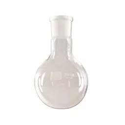 Almicro Borosilicate Glass 5000 ml Capacity Single Short Neck Boiling Flask with I/C joint-4