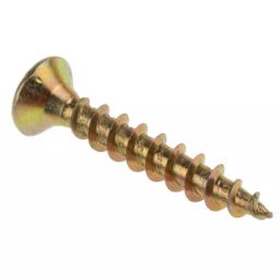 RS PRO Pozidriv Countersunk Steel Wood Screw Yellow Passivated, Zinc Plated, 6mm Thread, 40mm Length (Pack of 50)-image-30