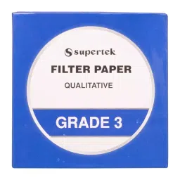 Supertek White Round Qualitative Filter Paper, Grade 3, Diameter 110 mm, FP-003-110 (Pack of 100)-7