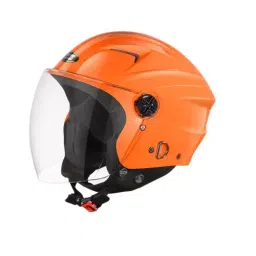 Studds RAY SUPER ORANGE (570 mm) Medium Open Face Helmet, RAY SUPERORANGE-image-5