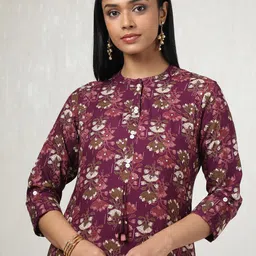 Soch Mandarin Collar Printed Tunic image 3