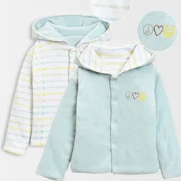 Mi Arcus Peanuts Featuring 60% Cotton 40% Polyester Full Sleeves Seamless Snoopy Theme Text Printed Winter Wear Reversible Hooded Jacket - White-picture-48