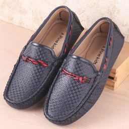 Pine Kids Formal & Party Wear Loafers - Blue-image-56