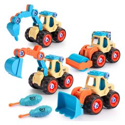 Sanjary pc Removable & Assembly Construction Truck Toys for Kids with 1 Screwdriver (Color May Vary)-28