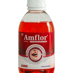 Amflor Orthodontic Mouthwash for Braces Prevents Cavities & White Spot Mint Flavour - 250 ml-image-52