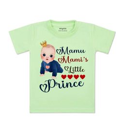 Arvesa Kids Typography Printed Applique T-shirt-image-84