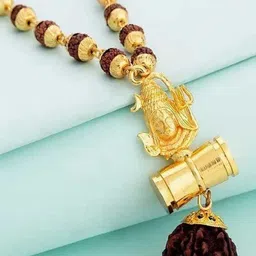AusRich Gold-Plated Brass Necklace-image-0