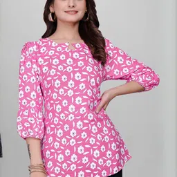 HEMANG FASHION Floral Embroidered Top-picture-45