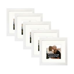 Art Street White 5 to 7 Pieces Wood Wall Photo Frames-image-38