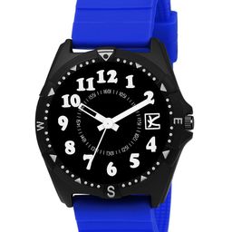 Kool Kidz Kids Black Analogue Water Resistant Watch KOOL KIDZ  DMK 065 BL-BLUE-12