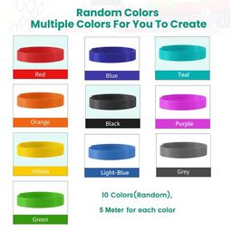 Numakers 10 Bright Color 3D Pen PLA 1.75 mm Filament Refill Compatible with All 3D Pen and 3D Printer | 5 Meter of Each Color (10 Pieces) image 2