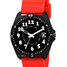 Kool Kidz Kids Black Printed Analogue Water Resistant Watch KOOL KIDZ  DMK 065 RD-RED-23