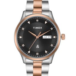 Timex Men Day-Date Bracelet Style Straps Analogue Watch TWTG65SMU19-26
