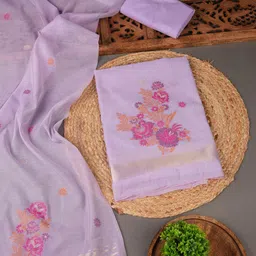 GAJARAI Woven Design Unstitched Dress Material-picture-47