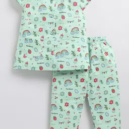 NAUTI KIDZ Girls Printed Night suit-picture-57