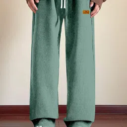 RAJOVATI Men Loose Fit Mid-Rise Trousers-picture-24