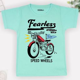 Billion Boys Printed Bio Finish Applique T-shirt-image-95