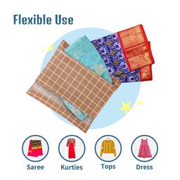 Kuber Industries Brown Set of 6 Regular Multi-Utility Organisers image 2