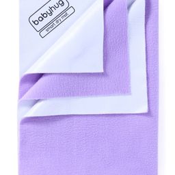 Babyhug Smart Dry Bed Protector Sheet Small - Lilac-15