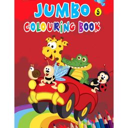 Jumbo Colouring Book - English-19