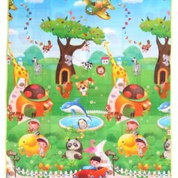 Babyhug Alphabet & Number Floormat Animal Print - Multicolour-1