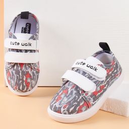 Cute Walk by Babyhug Printed Casual Shoes - Grey-picture-19