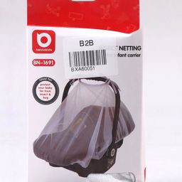 Infant Baby Carrier Mosquito Net - White-10