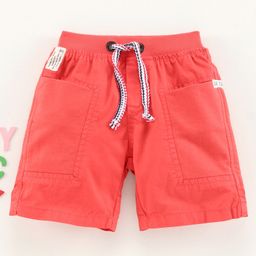 Little Kangaroos Shorts Solid Color - Red-image-24