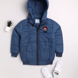 TOONYPORT Full Sleeves Front Zipped Jacket - Blue-image-41