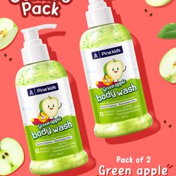 Pine Kids Green Apple Bodywash Pack of 2 - 250ml each-image-16