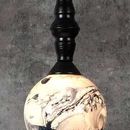 Deco Home Black Glass Ceiling Lamp-picture-0