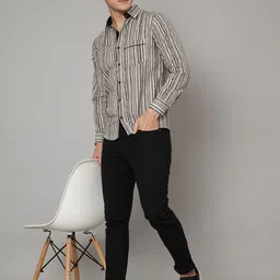 FABRIC FITOOR Men Relaxed Tartan Checks Opaque Checked Casual Shirt-image-80